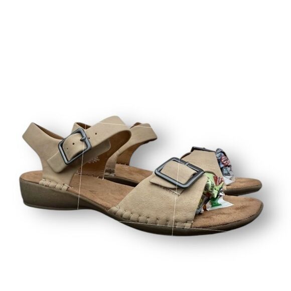 Easy Spirit Honors Padded Comfort Open Toe Tan Sandals Women’s size 7 - Picture 3 of 13